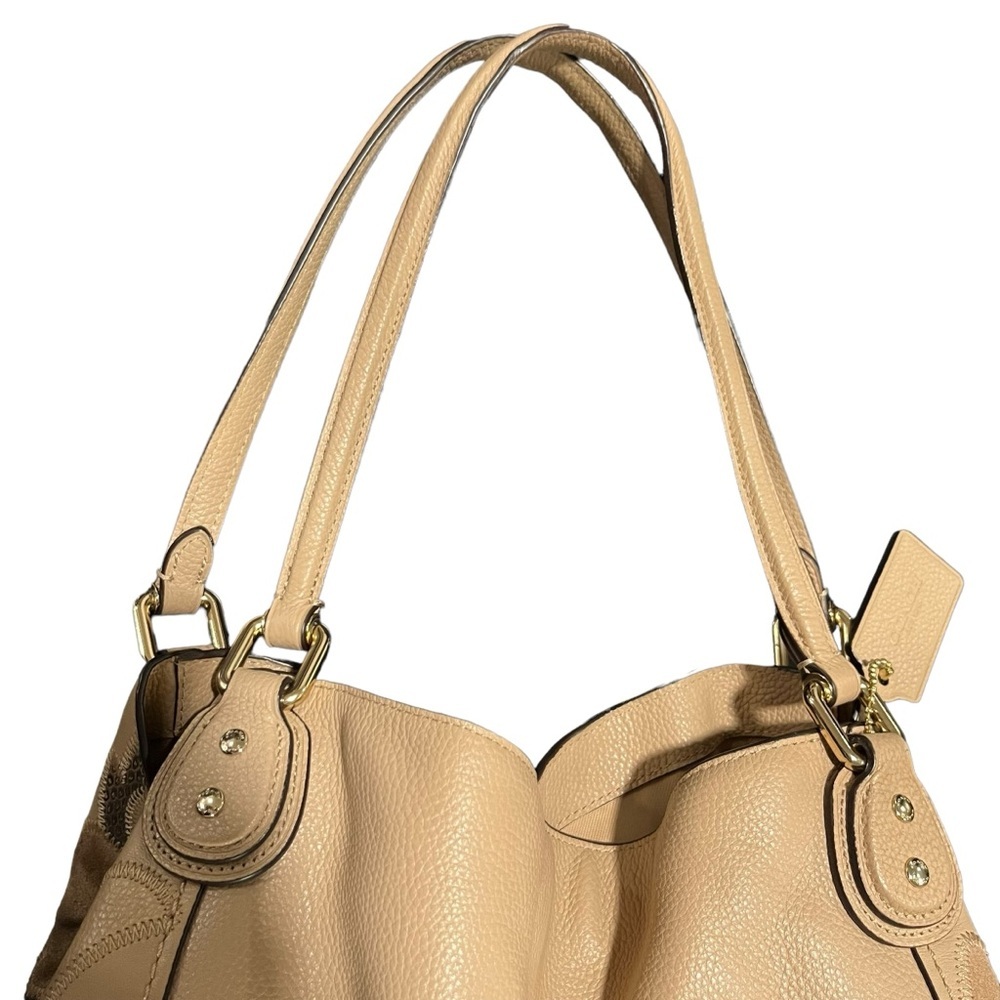 COACH EDIE PATCHWORK TEA ROSE SHOULDER BAG NO-L1792-24966 COACH LEGACY H… - Picture 8 of 16